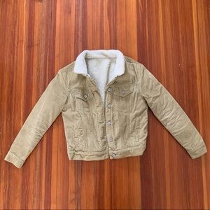 Brandy Melville Shaine Corduroy Jacket